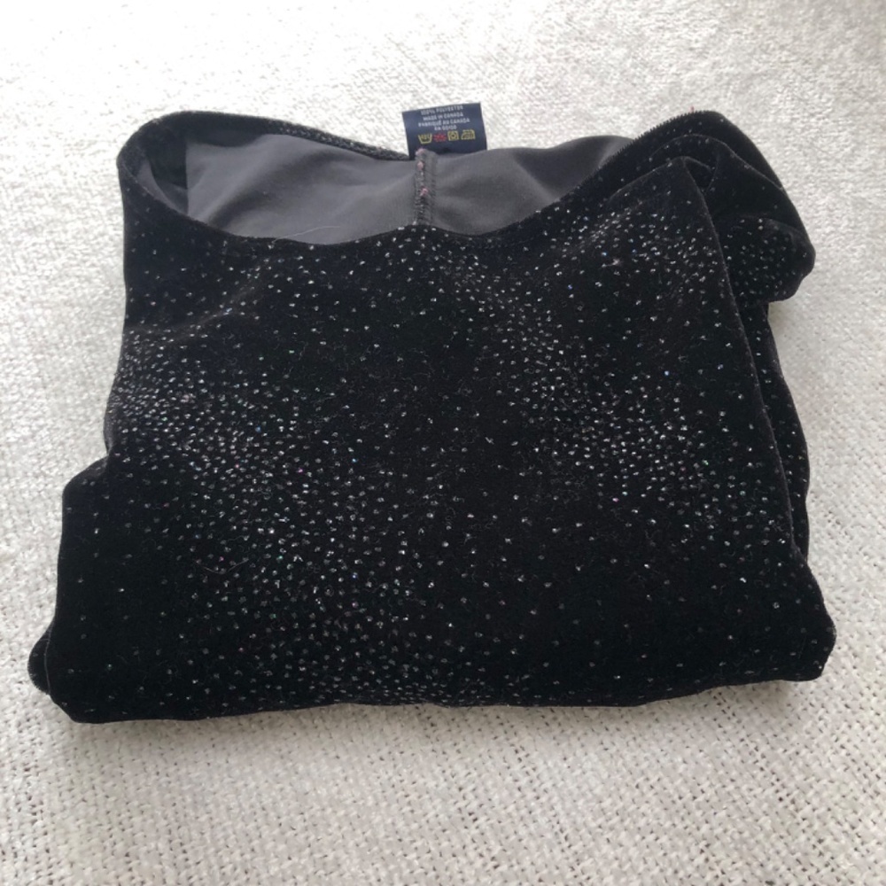 Truly classic basic xl dress, round neck, sparkles, slit, short sleeves - Picture 2 of 7